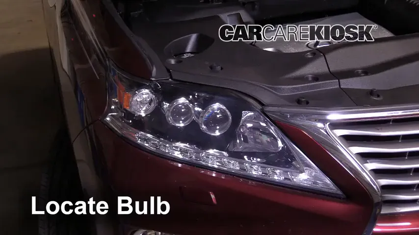 2013 Lexus RX450h 3.5L V6 Éclairage Feu de jour (remplacer l'ampoule)